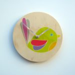 Fantail Wall Clock