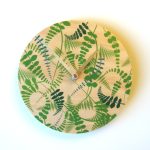 Fern Wall Clock
