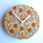 Flowers 'n' Fruit Wall Clock