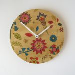 Flowery Wall Clock