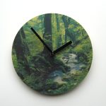 Forest Wall Clock