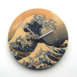 Great Wave Wall Clock