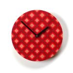Red Square Wall Clock
