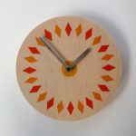 Retro Diamond Wall Clock