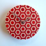 Retro Hive Wall Clock