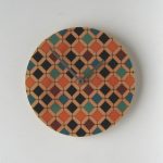 Retro Honeycomb Wall Clock