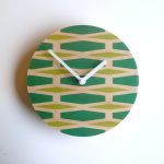 Retro Stretch Wall Clock