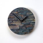 Schist Wall Clock