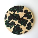 Sedum Wall Clock